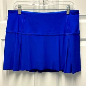 Lululemon Lost in Pace Skirt Skort in Jet Stream Royal Blue Regular Length